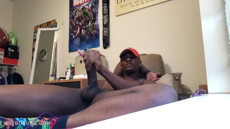 Lounger free videos of black guys masturbating