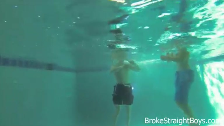 Underwater gay sex