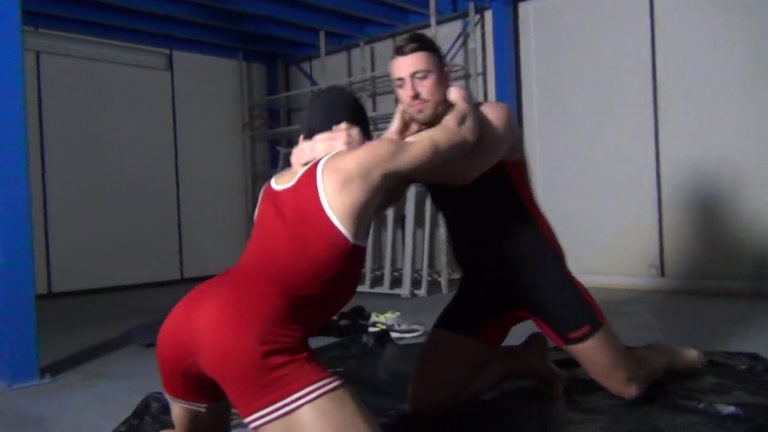 Bottom in wrestling slinglet gets fucked Hooded Wrestler Loses His Match Best Male Videos