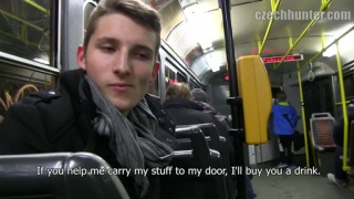 picking up a czech guy on tram