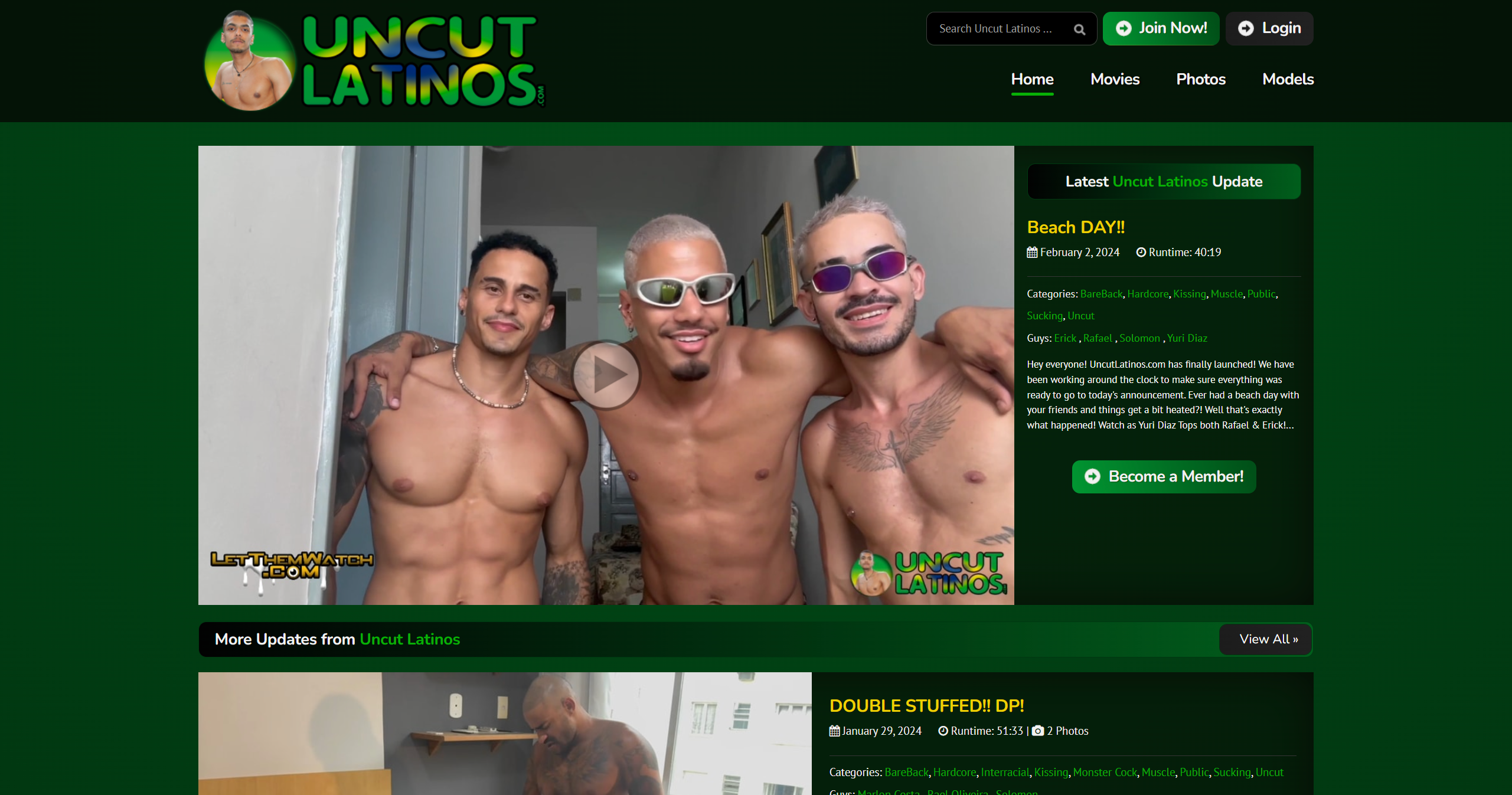 all videos uploaded by Uncut Latinos